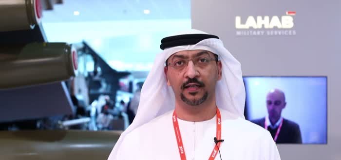 Arafat Al Yafei speaking at IDEX